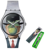 SWATCH Mod. LE FILS DE L'HOMME BY RENE MAGRITTE - SWATCH ART JOURNEY SERIE